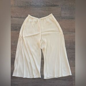 KHAITE Textured Cream Fabric